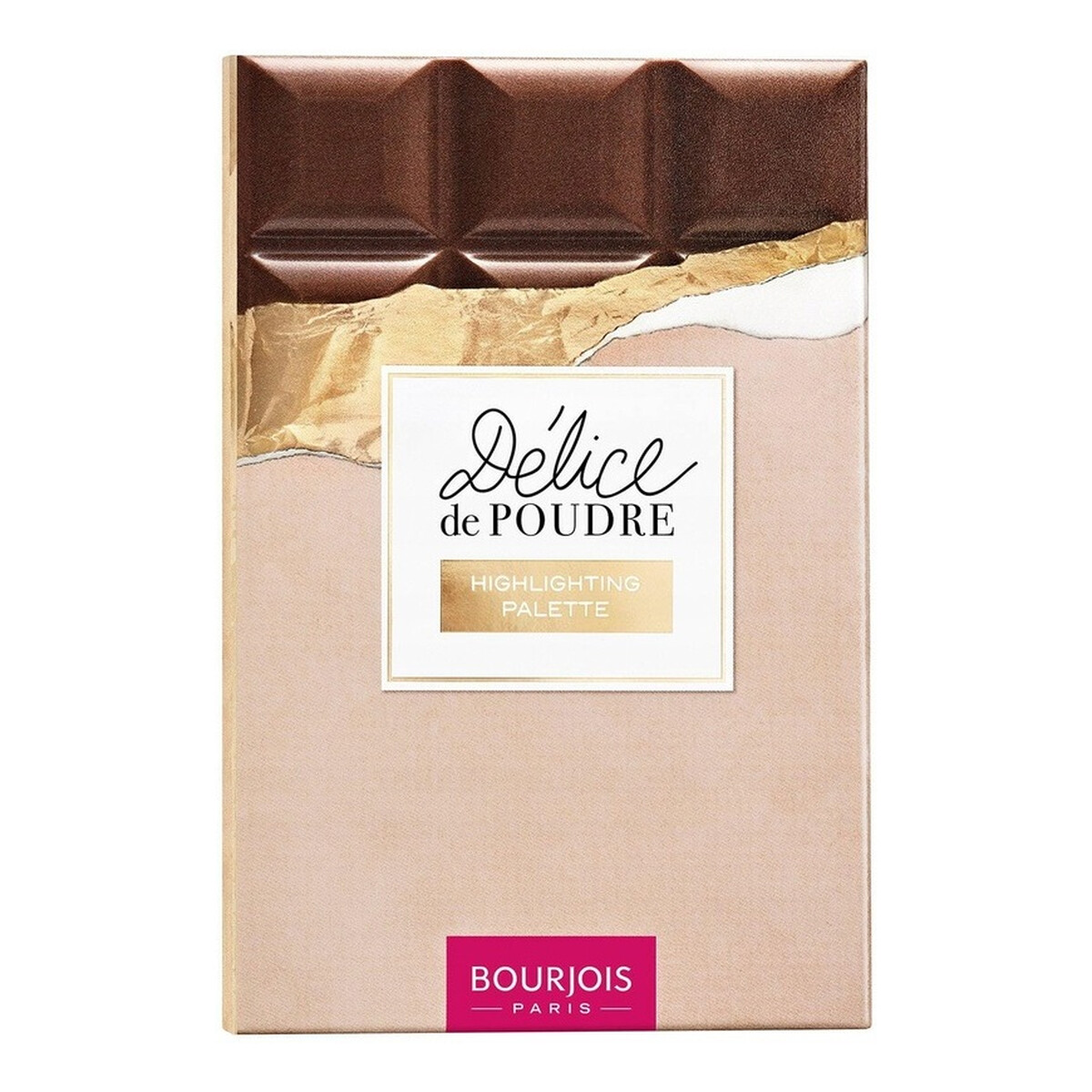 Bourjois Delice De Poudre Highlighting Palette rozświetlająca paletka cieni 01 18g