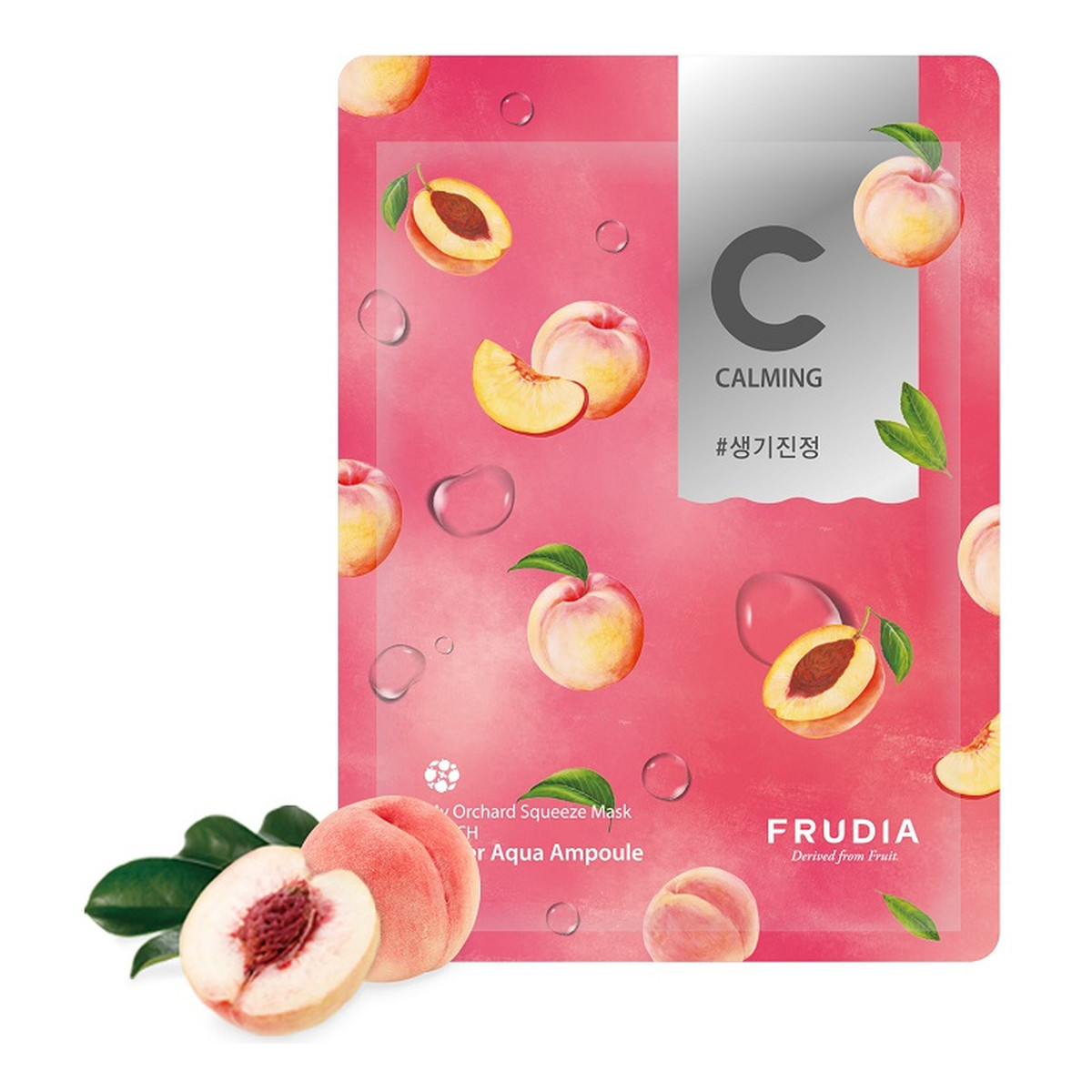 Frudia My orchard squeeze mask peach rewitalizująco-kojąca maseczka w płachcie 20ml