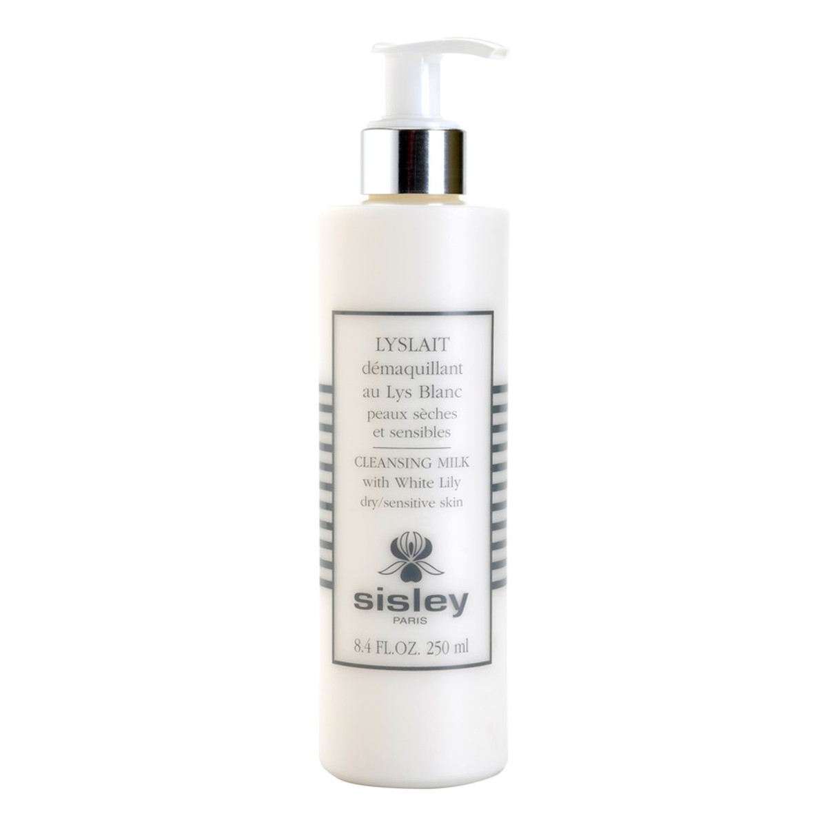 Sisley Lyslait Cleansing Milk With White Lily Mleczko z białą lilią cera sucha i wrażliwa 250ml