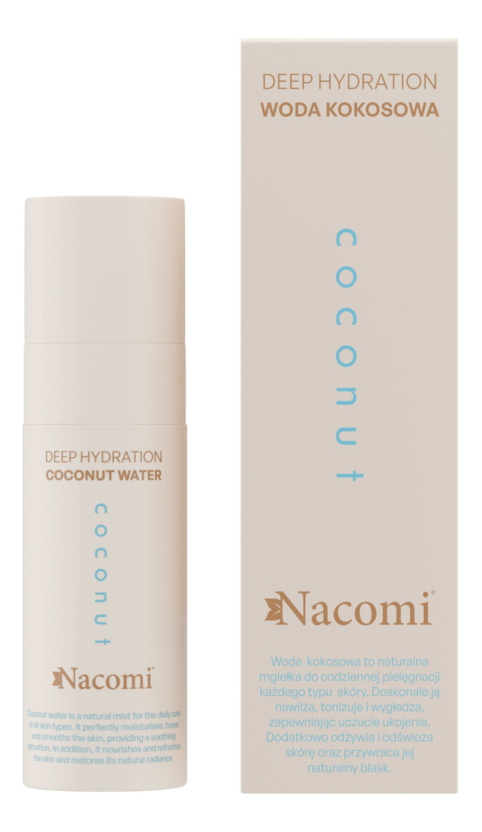 Coconut Krem do twarzy + Serum + Żel do mycia twarzy + Woda kokosowa