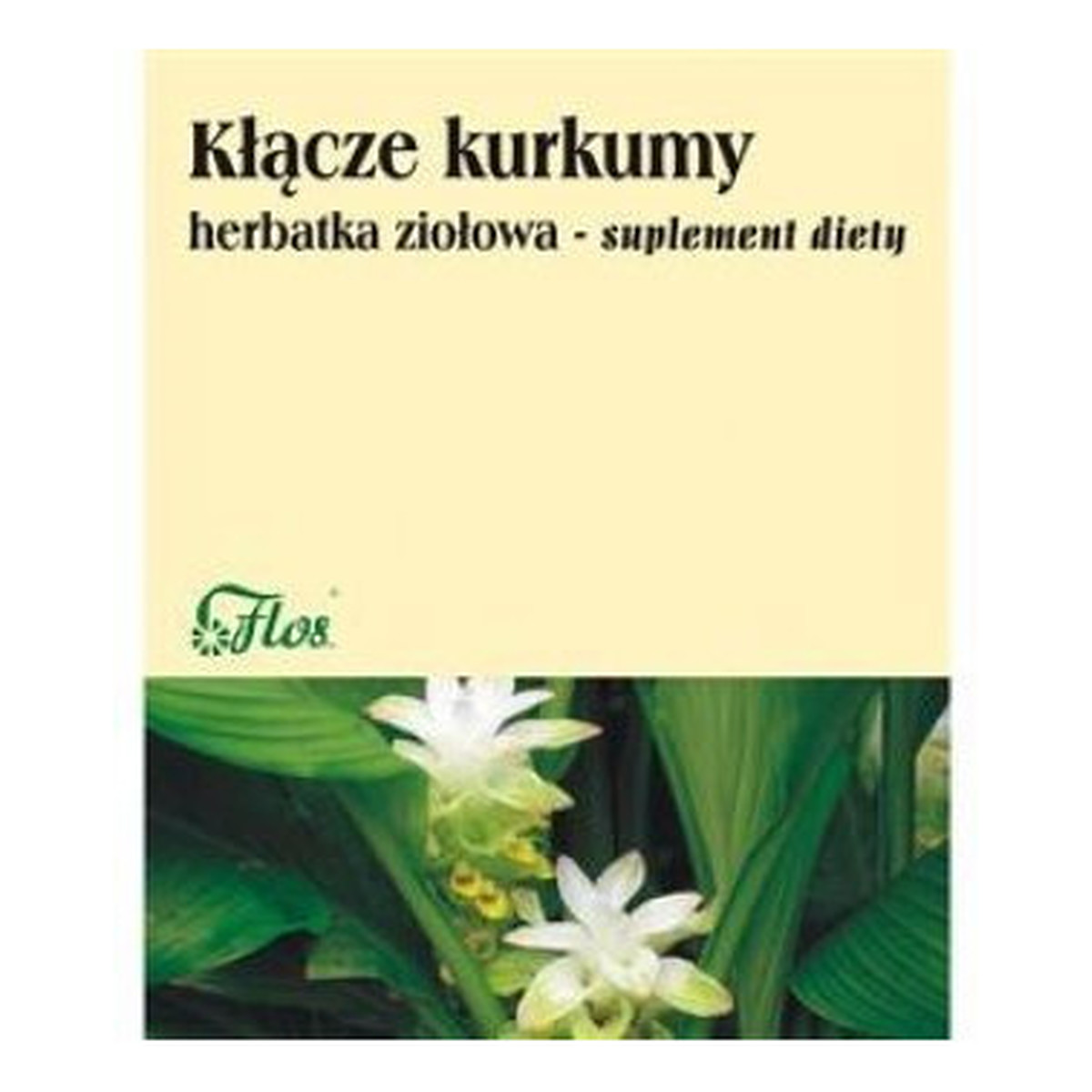 Flos Kłącze Kurkumy Herbatka ziołowa suplement diety 100g
