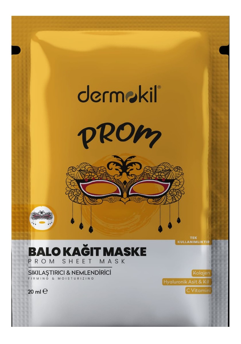 Sheet mask maseczka do twarzy w płachcie prom