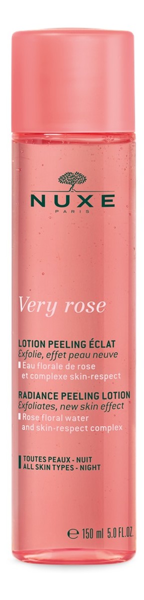 Very rose rozświetlający peeling złuszczający