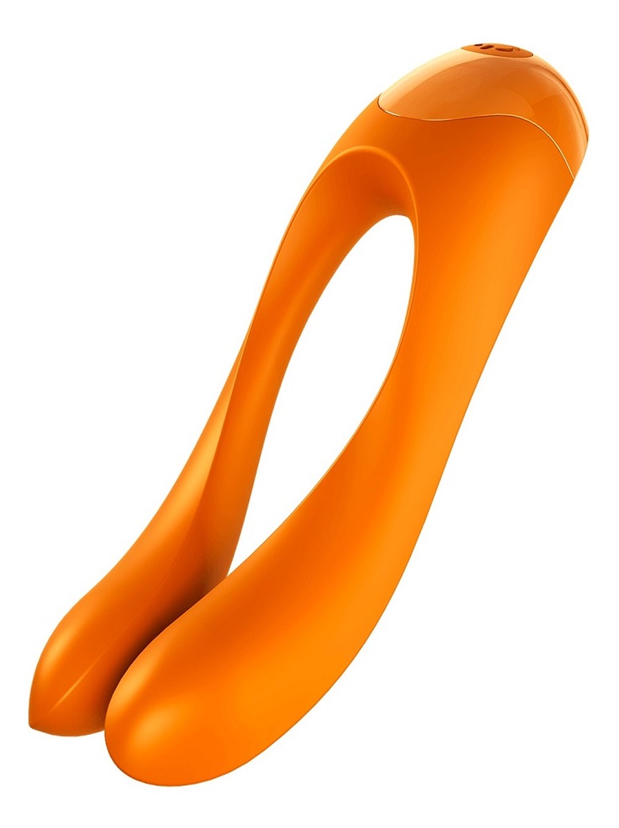 Candy cane wibrator łechtaczkowy orange