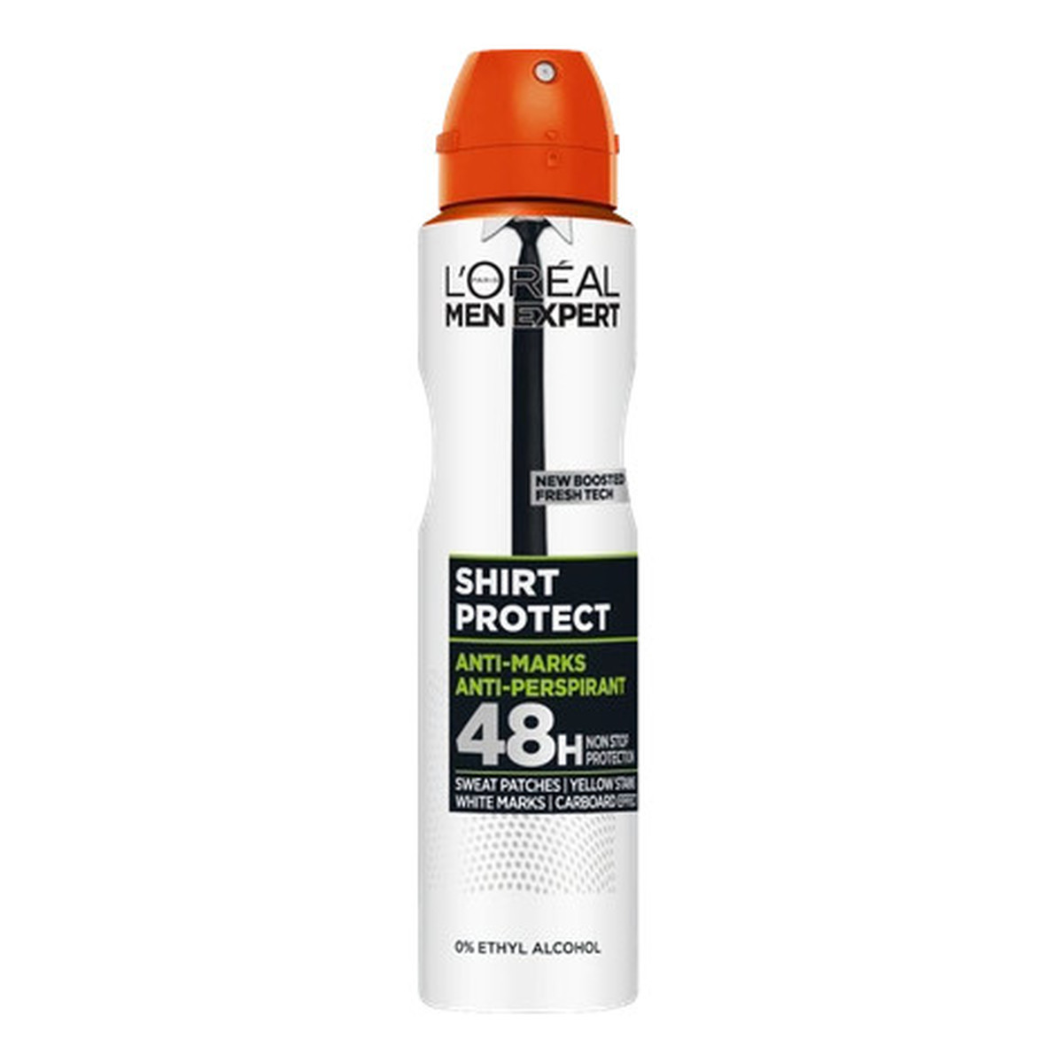 Loreal Men Expert Shirt Protect Green 48H Dezodorant w sprayu męski 250ml