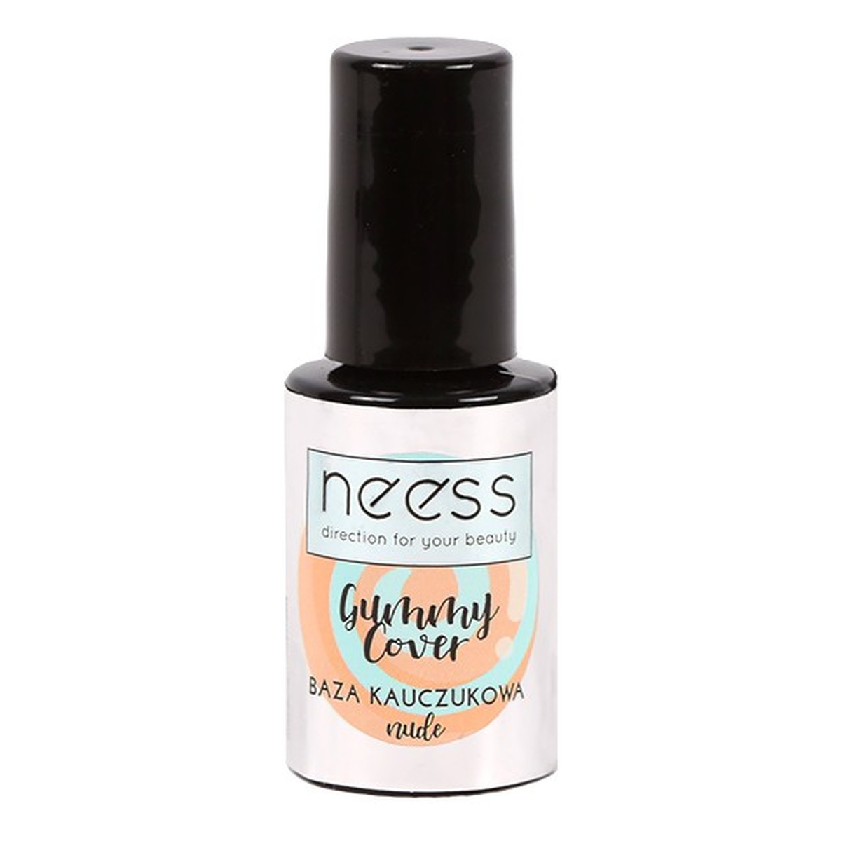 Neess Baza kauczukowa do lakierów hybrydowych Gummy Cover - Nude 4ml