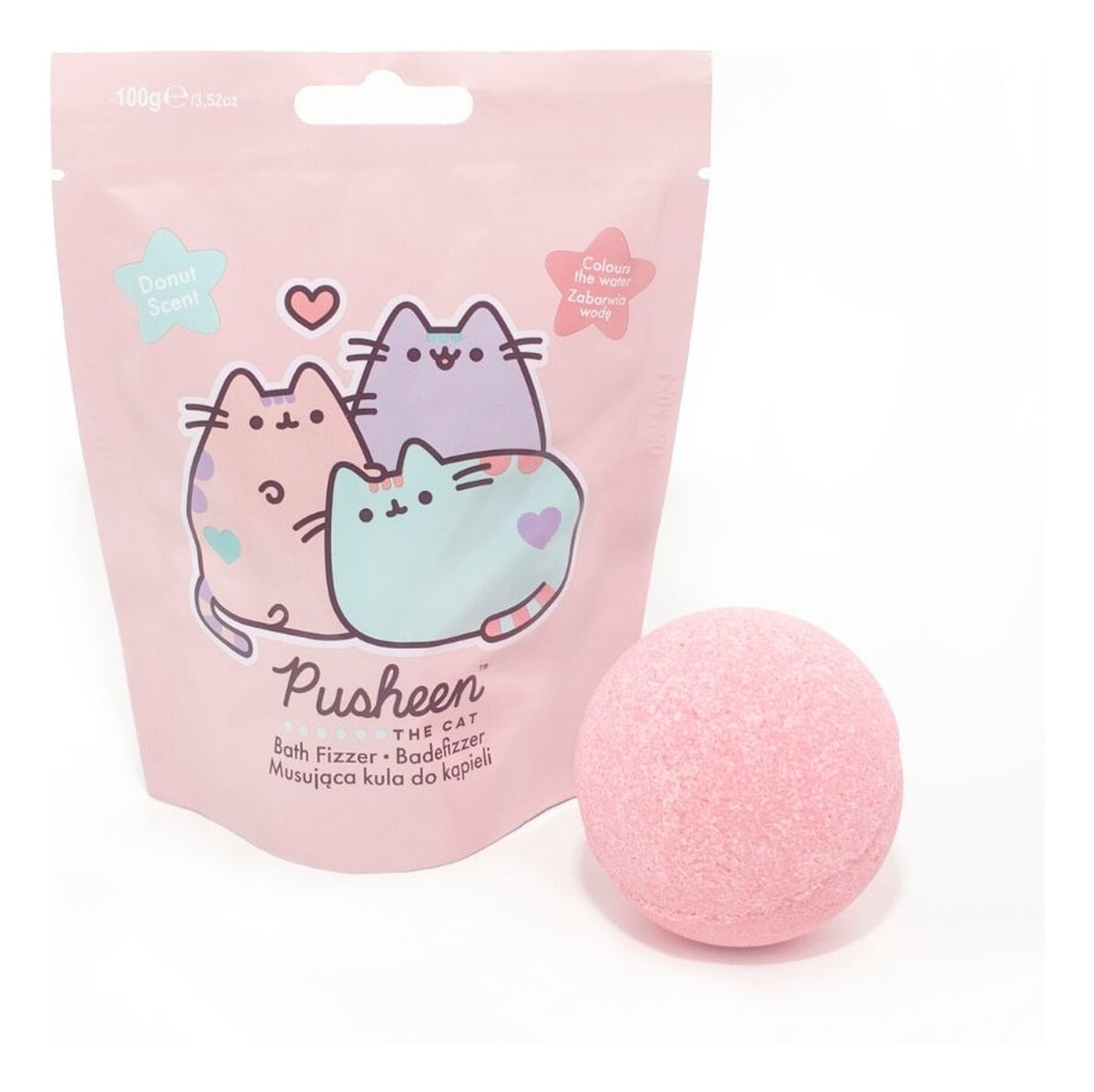 Bath fizzer musująca kula do kąpieli truskawka