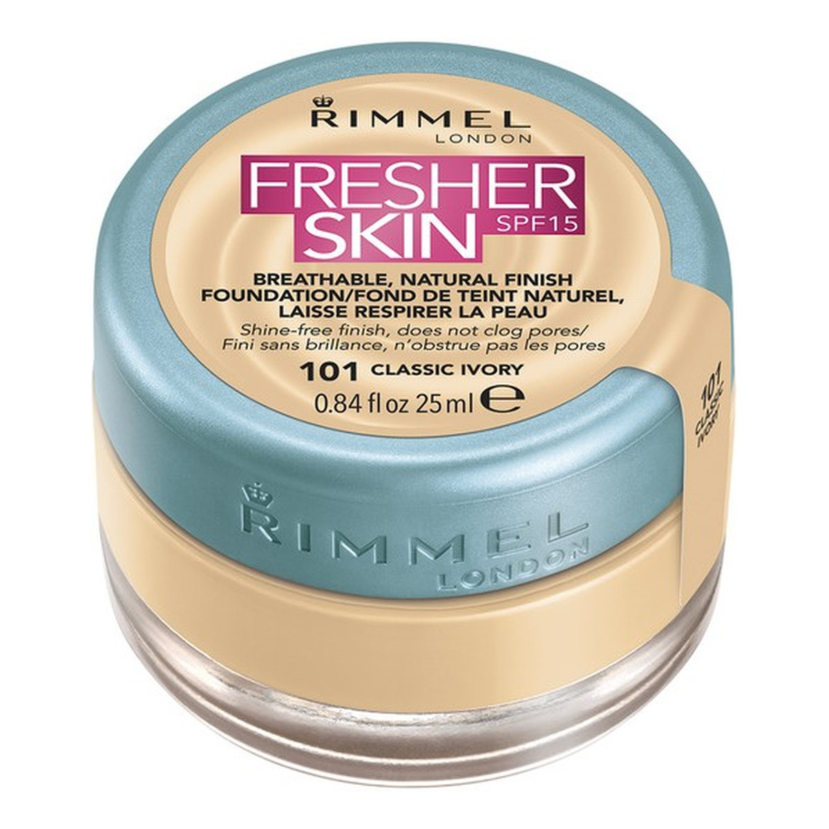 Rimmel Fresher Skin Finish Foundation Podkład do twarzy 25ml
