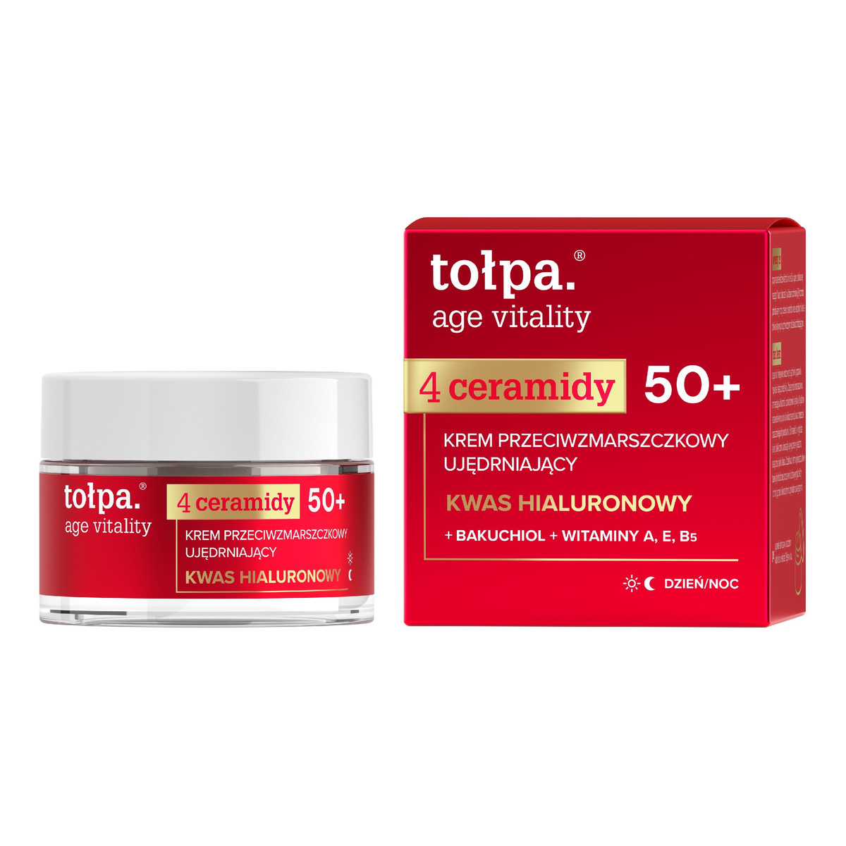 Tołpa Age Vitality Krem przeciwzmarszczkowy ujędrniający 50+ 50ml