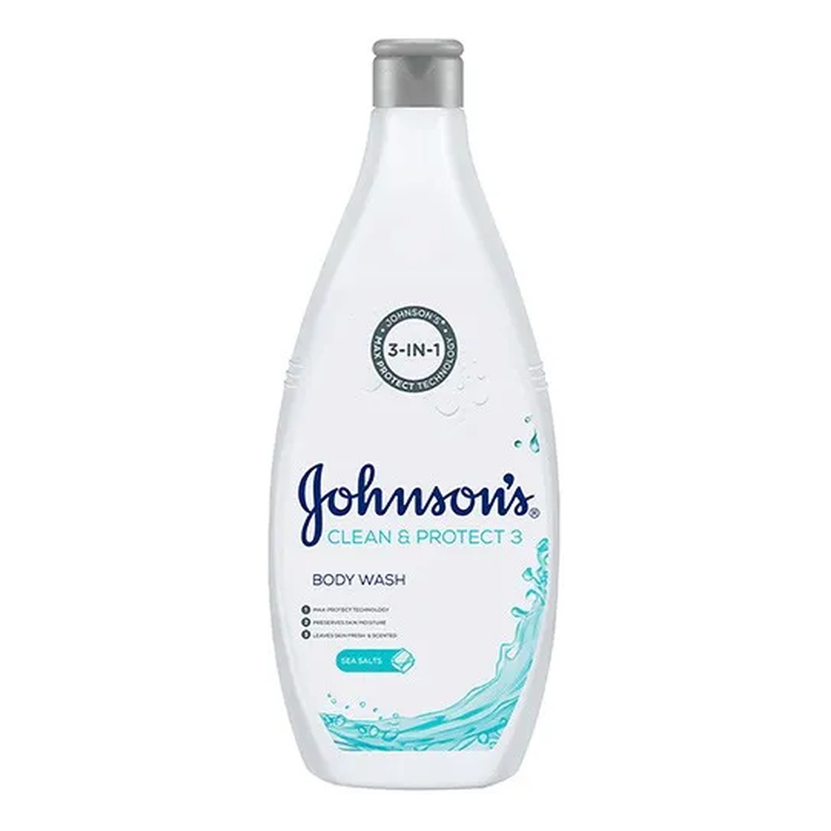 Johnson & Johnson Clean & Protect 3 żel pod prysznic i do kąpieli Sea Salts 750ml