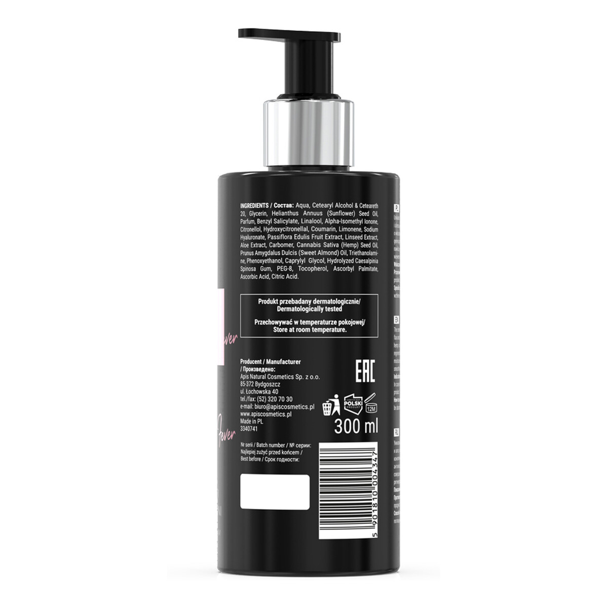 Apis Night Fever Nawilżający krem do pielęgnacji dłoni 300ml