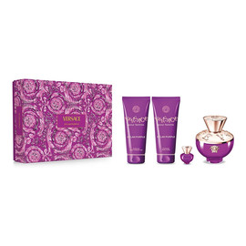 Zestaw woda perfumowana spray 100ml + balsam do ciała 100ml + żel pod prysznic 100ml + woda perfumowana 5ml