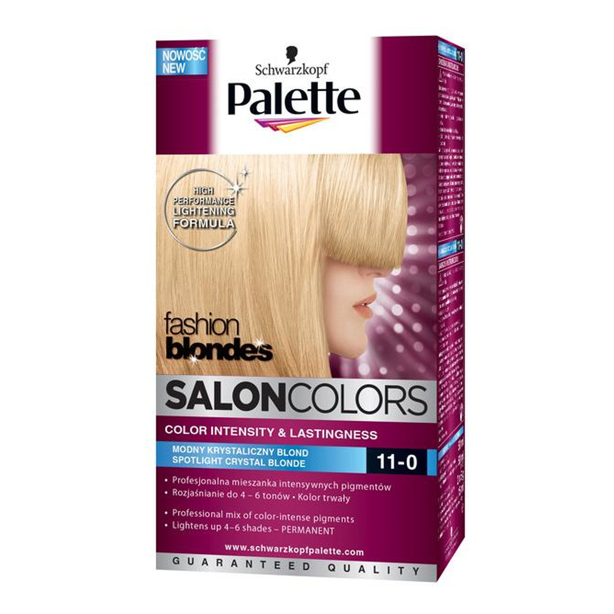Palette Salon Colors Krem Trwale Koloryzujący 100ml