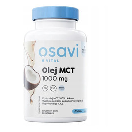 Olej MCT suplement diety 60 kapsułek