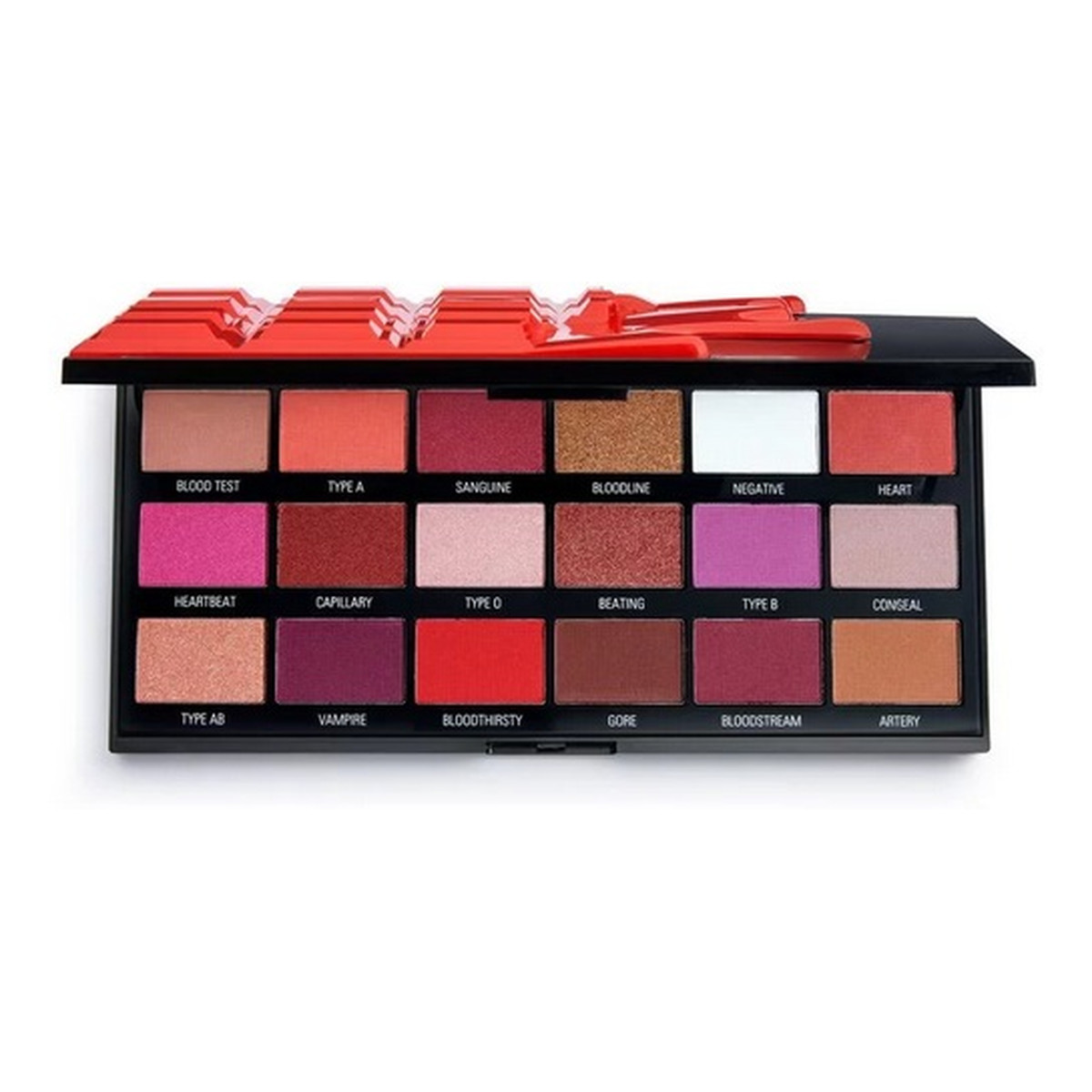 Makeup Revolution I Heart Revolution paleta cieni do powiek Blood Chocolate