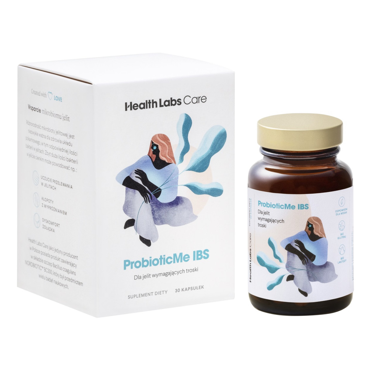 HealthLabs Probioticme ibs suplement diety 30 kapsułek