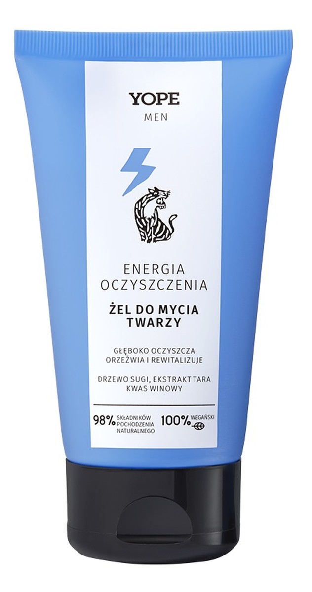 Żel do mycia twarzy dla mężczyzn