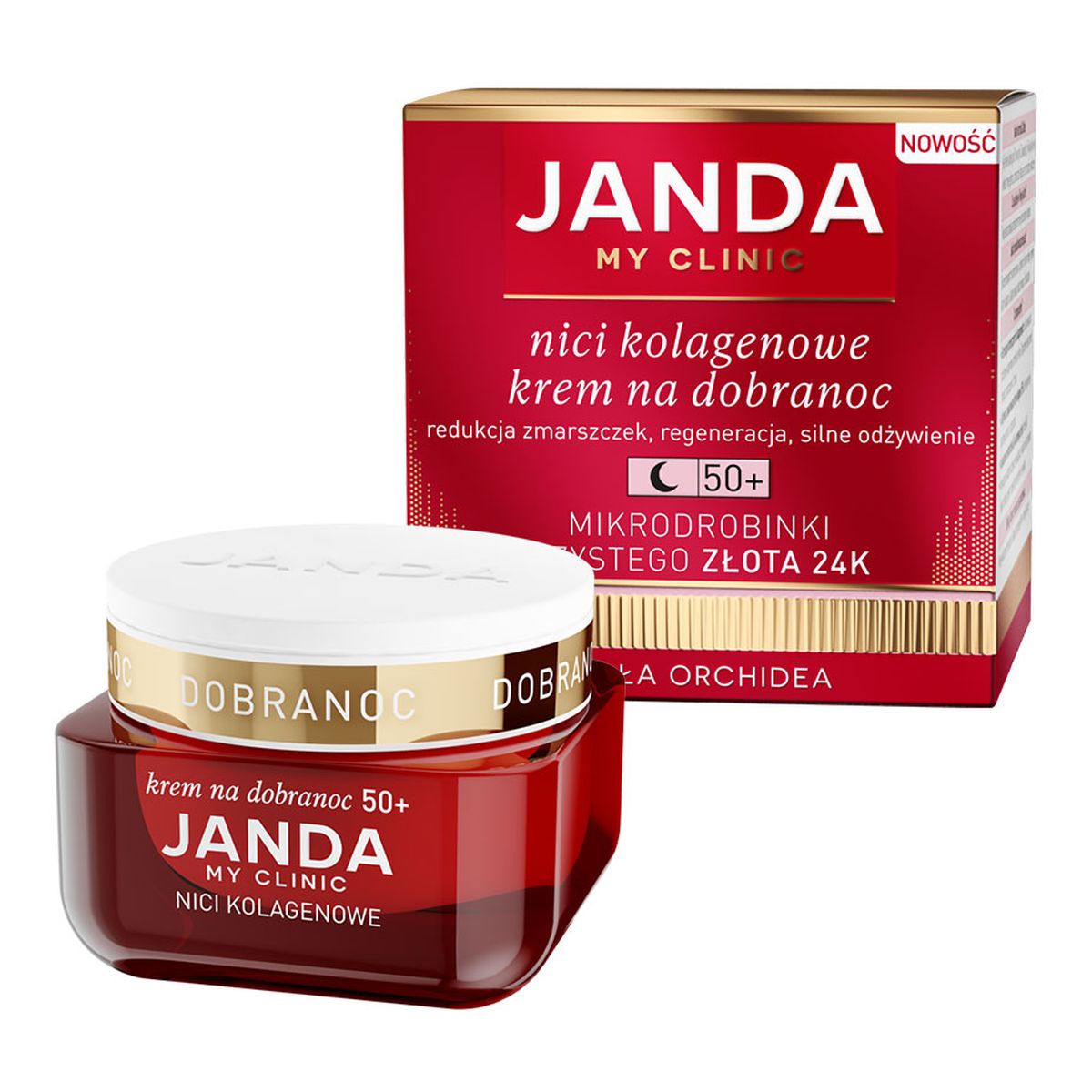 Janda Nici kolagenowe Krem do twarzy na dobranoc 50+ 50ml