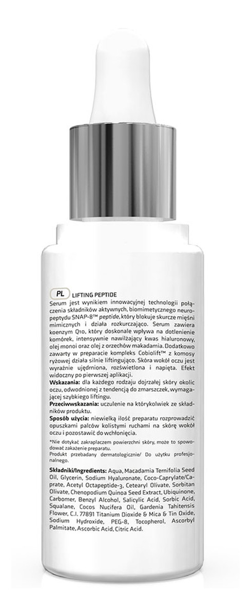 liftingująco-napinające serum pod oczy z snap-8™ peptydy