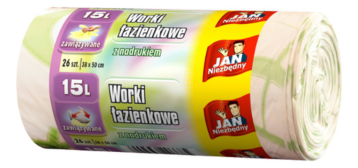 Worki łazienkowe 15l - 26szt