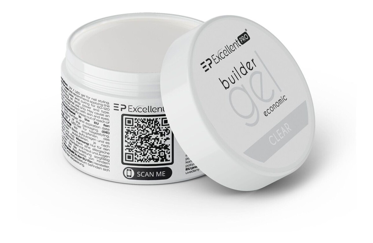 Żel budujący clear