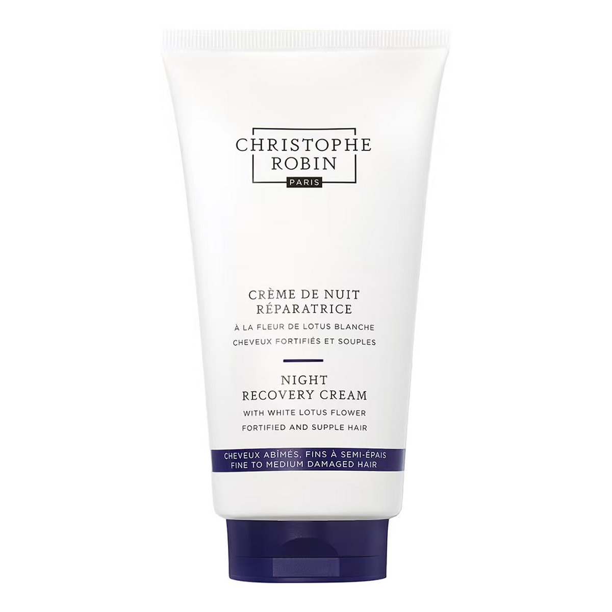 Christophe Robin Night Recovery Cream regenerujący krem do włosów 150ml