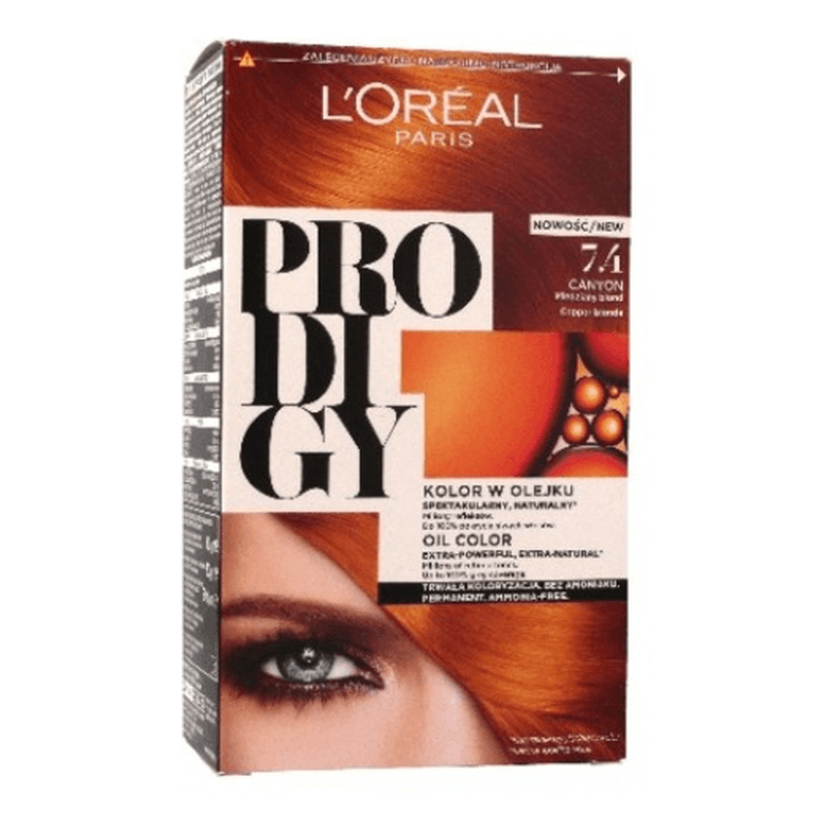 L'Oreal Paris Prodigy5 Farba Do Włosów Bez Amoniaku