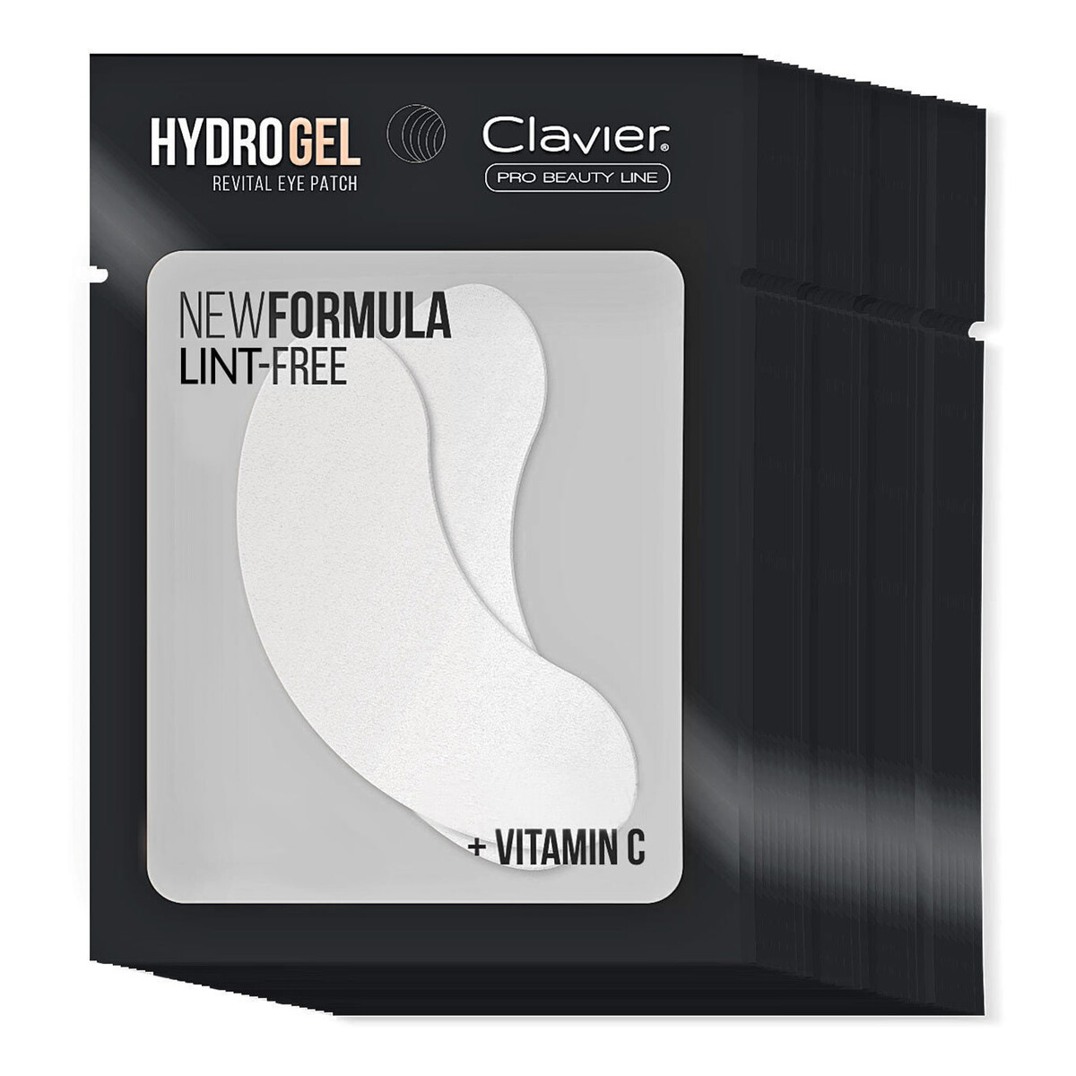 Clavier Pro Beauty Line hydrożelowe płatki pod oczy z witaminą C