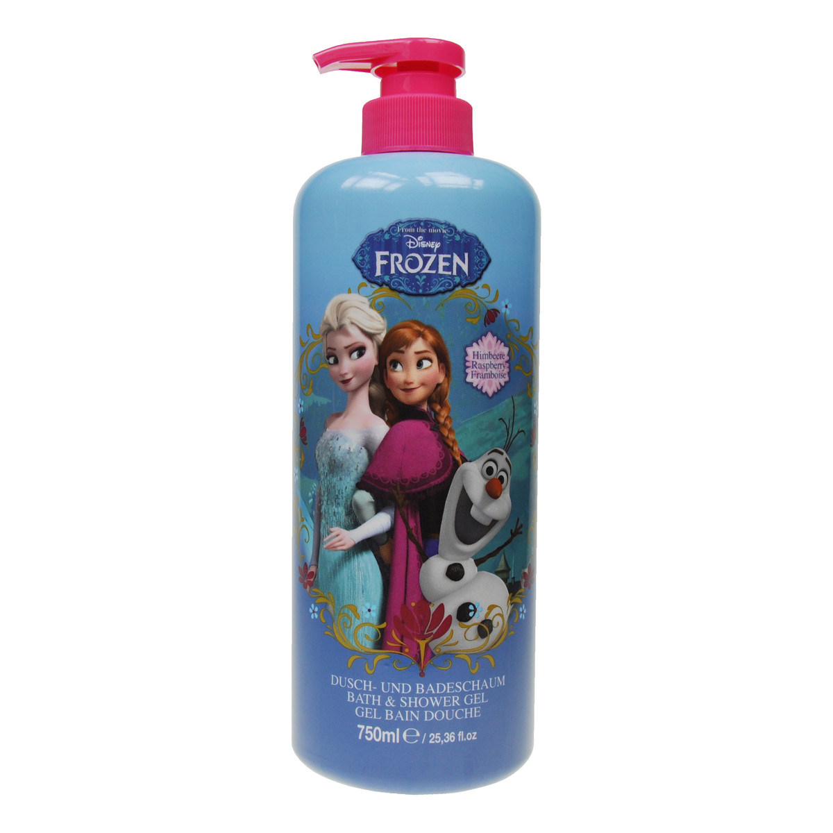 Disney Frozen Żel pod prysznic i do kąpieli Raspberry 750ml
