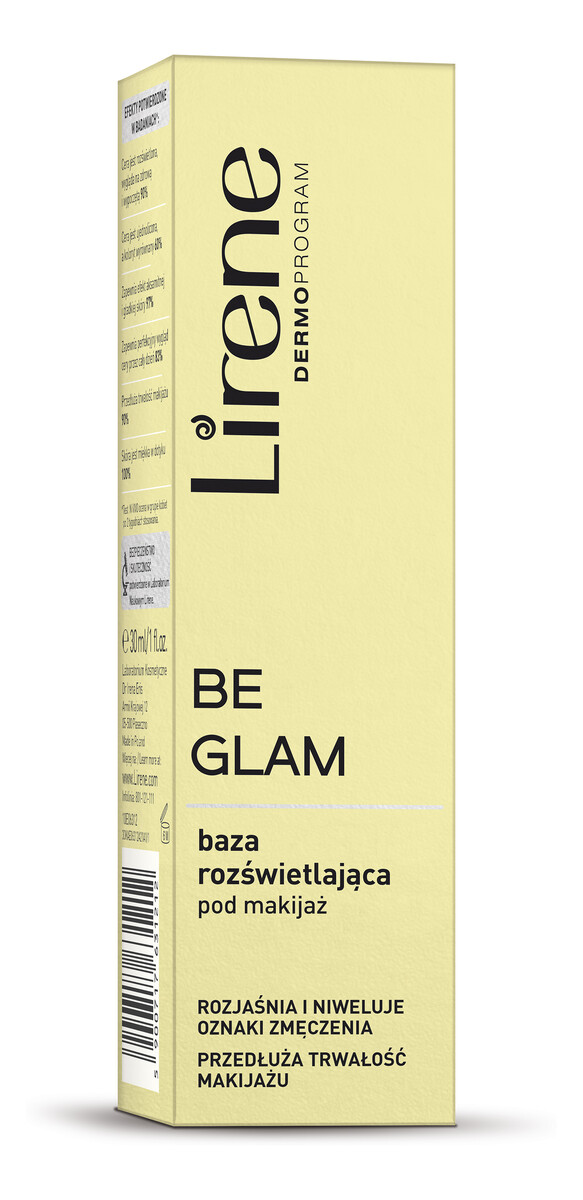 Be glam Baza rozświetlająca pod makijaż