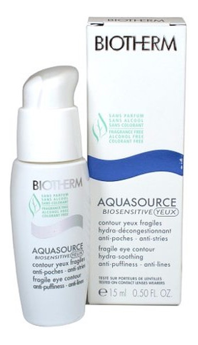Biosensitive Yeux Krem pod oczy nawilżająco łagodzący