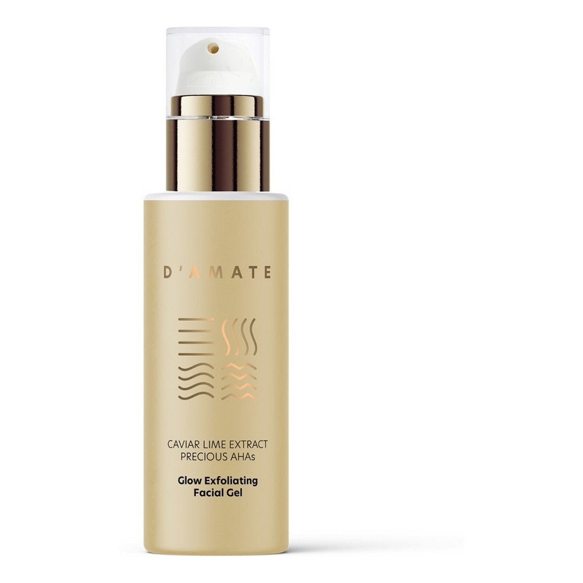 D'AMATE Glow Exfoliating Facial Gel mikrozłuszczający Żel do mycia twarzy 125ml