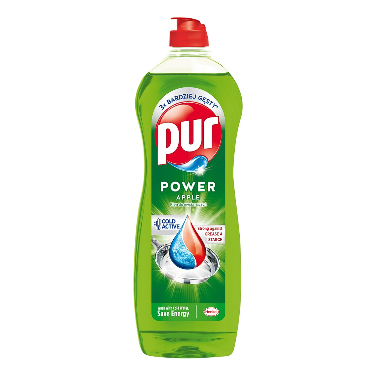 Pur Power apple płyn do mycia naczyń 750ml