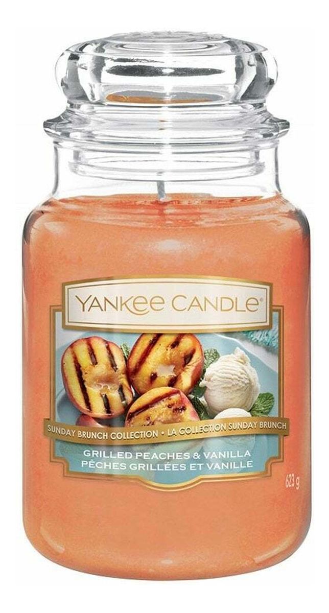 duża świeczka zapachowa Grilled Peaches & Vanilla
