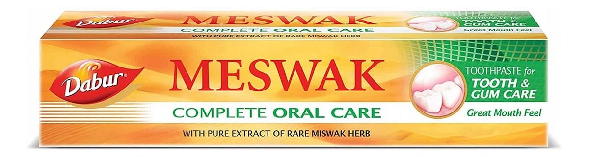 Meswak complete oral care toothpaste pasta do zębów bez fluoru