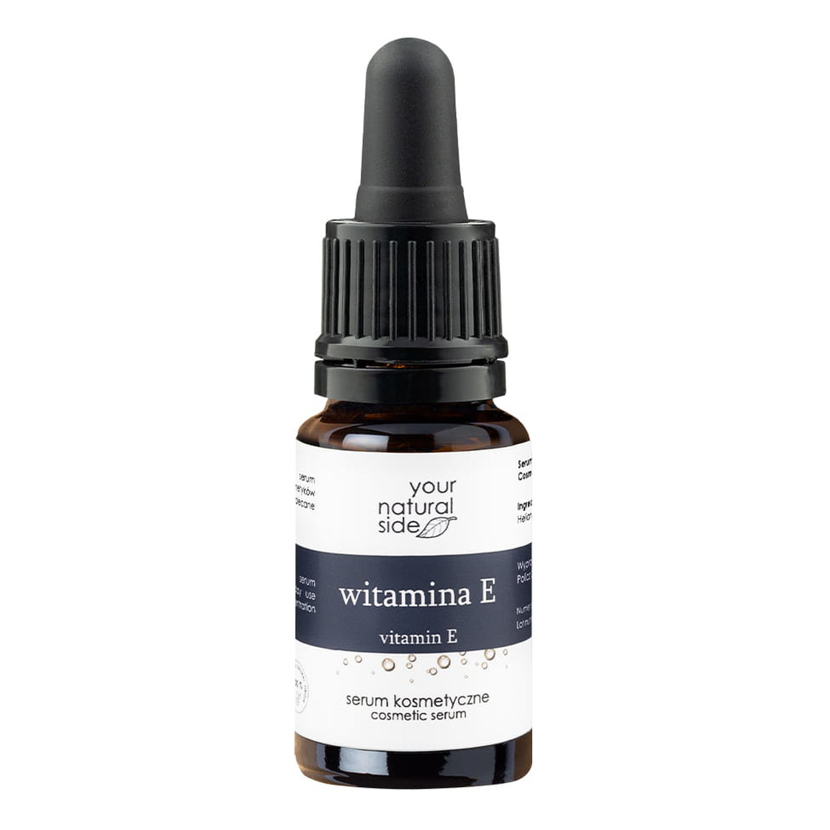 Your Natural Side Naturalny 100% Witamina E (witamina E, olej z nasion słonecznika) 10 ml 10ml