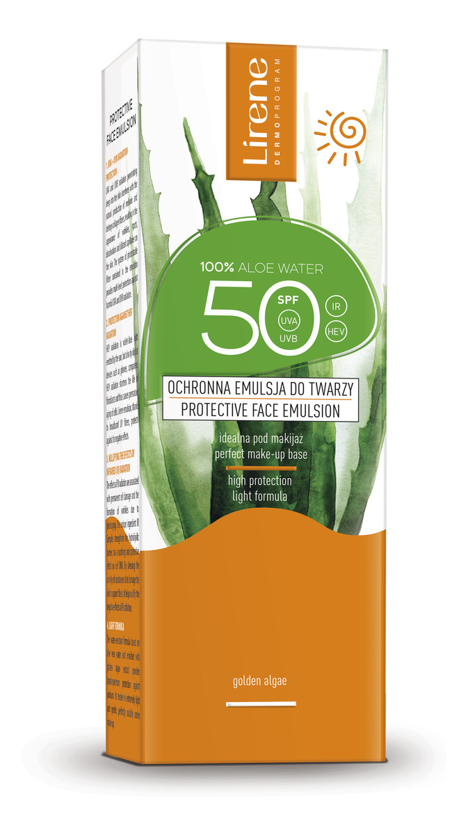 Emulsja do twarzy spf50