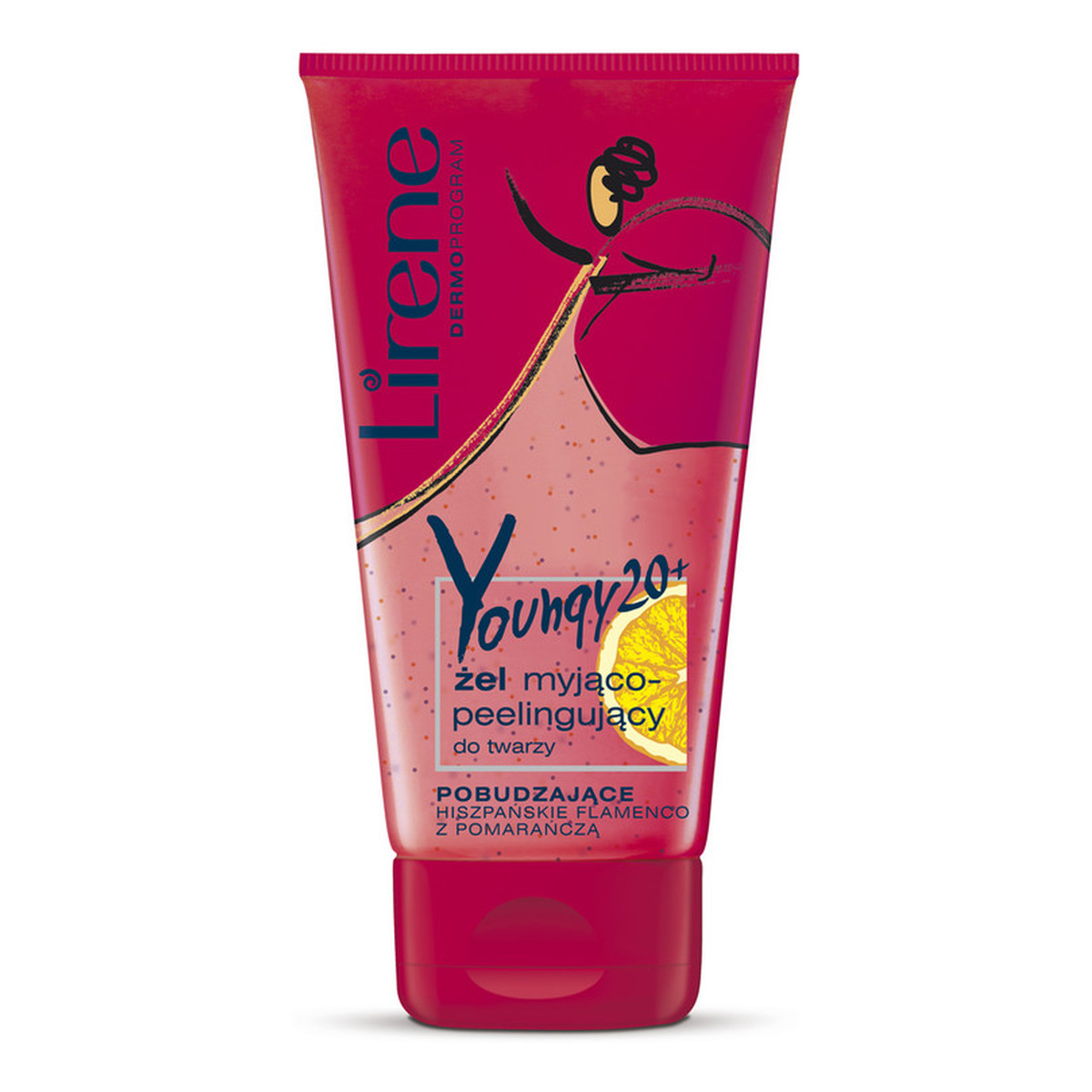 Lirene Youngy 20+ Dermo Program Żel Myjąco Peelingujący Do Twarzy 150ml