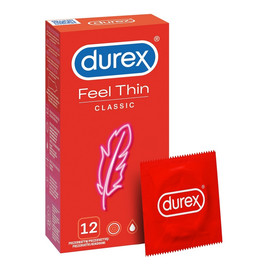 Feel thin classic cienkie prezerwatywy lateksowe 12 szt