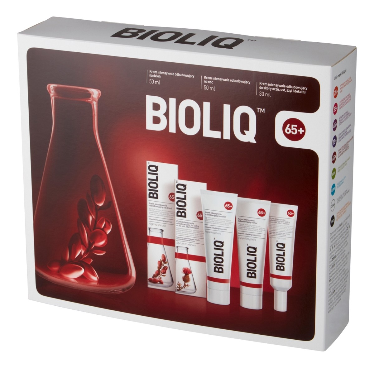 Zestaw krem na dzień 50ml + krem na noc 50ml + krem do oczu ust szyi i dekoltu 30ml