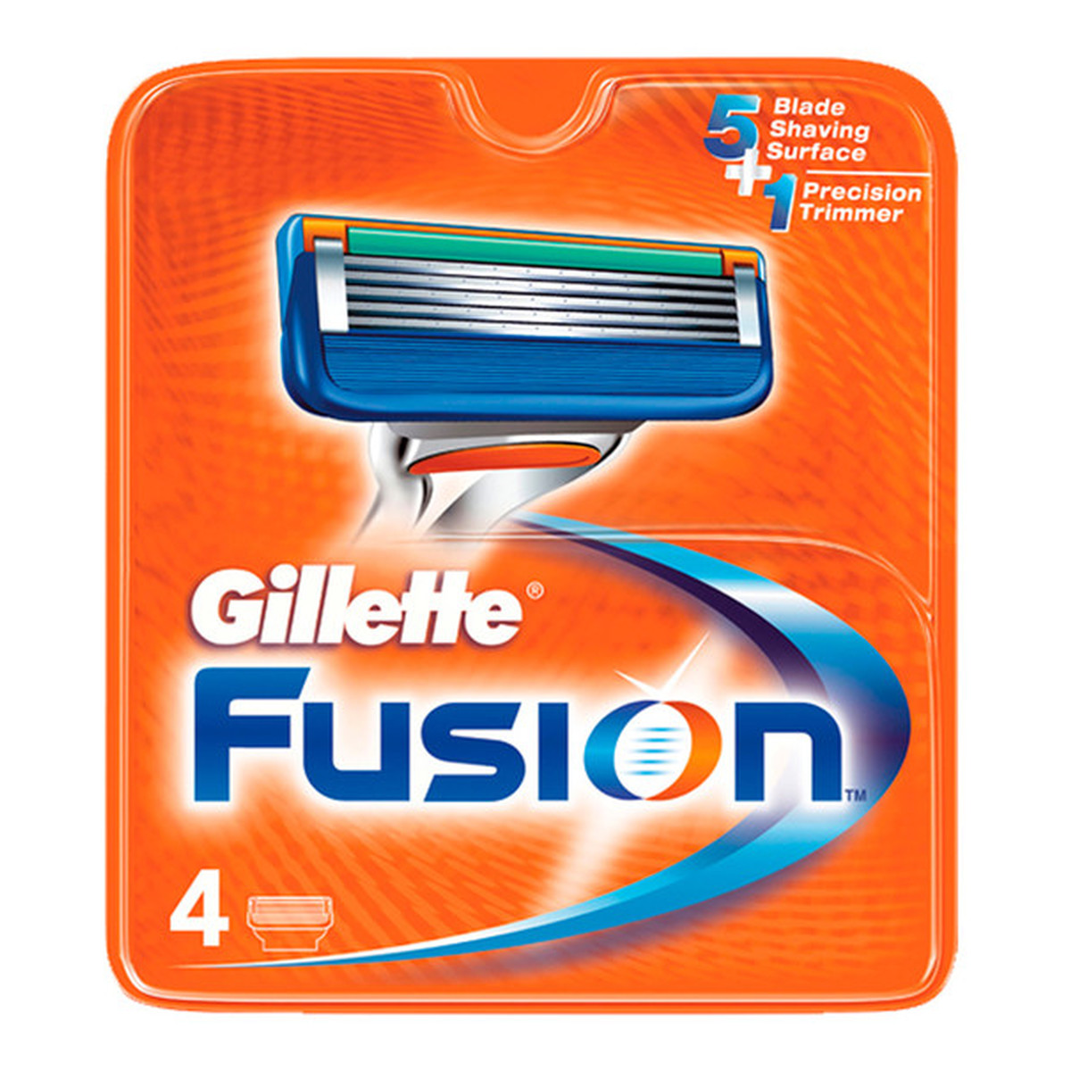 Gillette Fusion Wkłady 4 sztuki