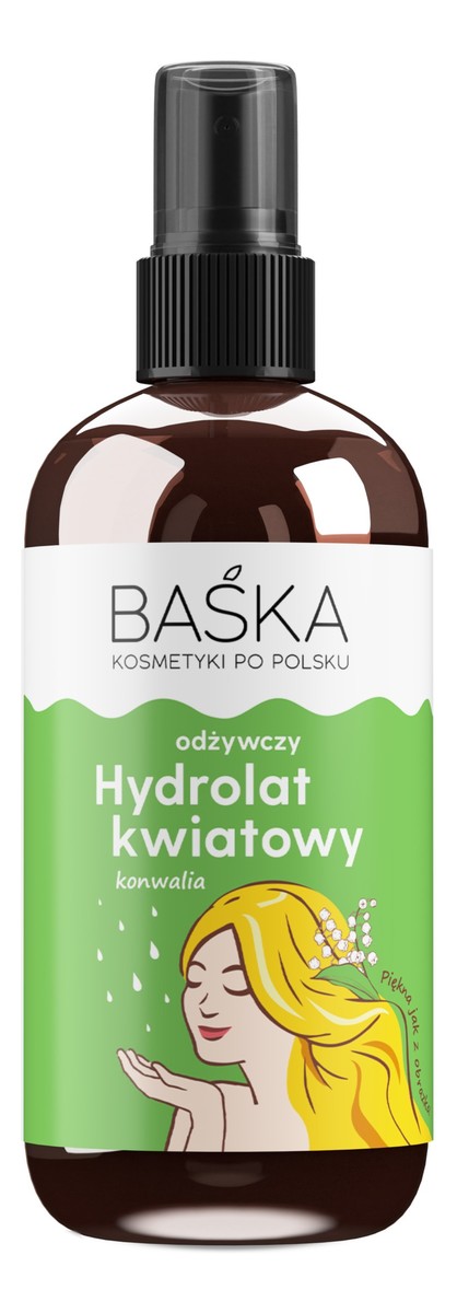 Hydrolat kwiatowy do twarzy odżywczy Konwalia