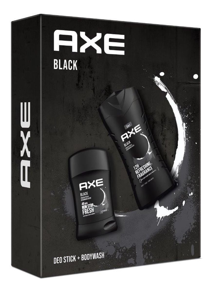 Zestaw prezentowy Black (dezodorant sztyft 50ml + żel pod prysznic 250ml)