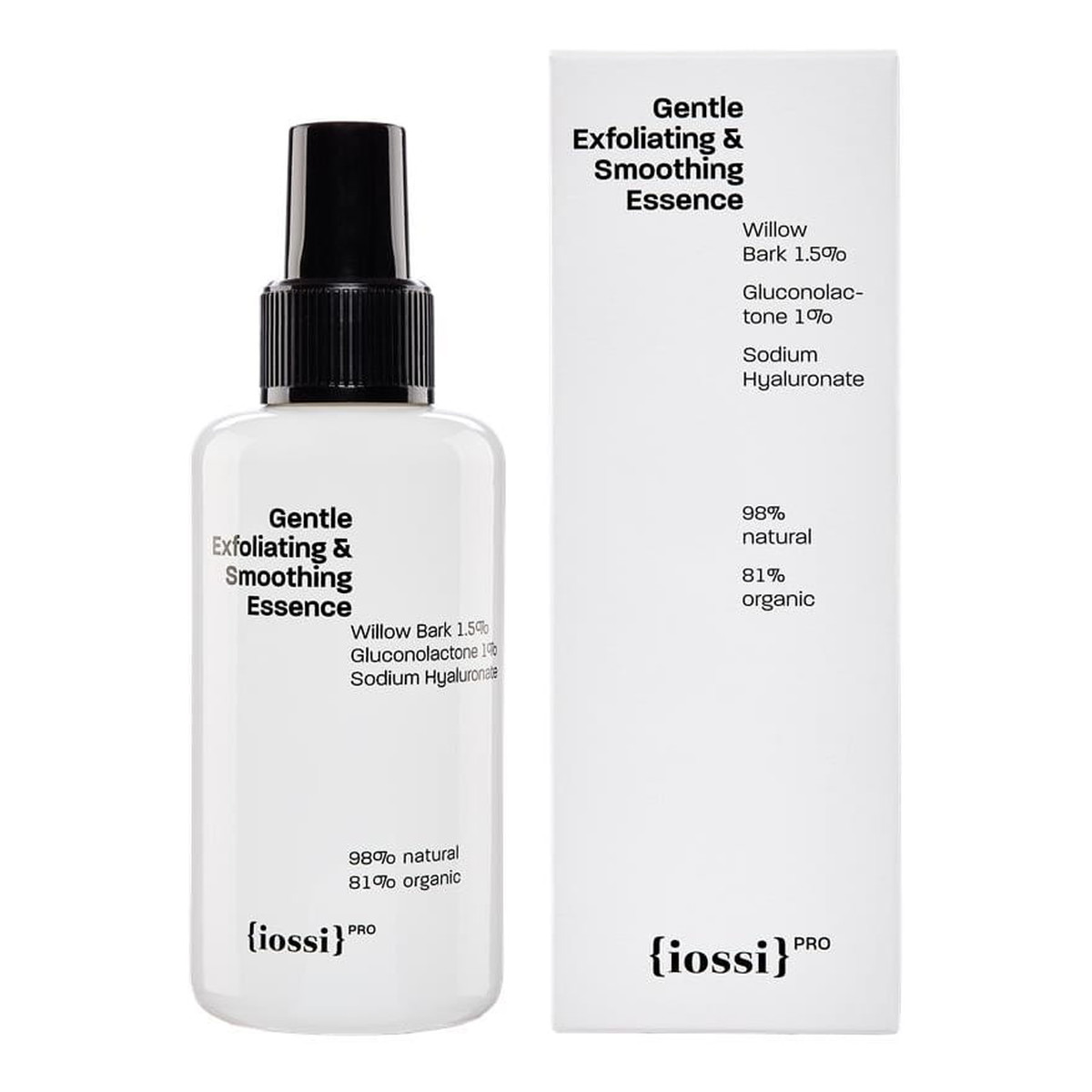 Iossi Gentle exfoliating & smoothing essence delikatnie złuszczająca i intensywnie wygładzająca esencja do twarzy 100ml