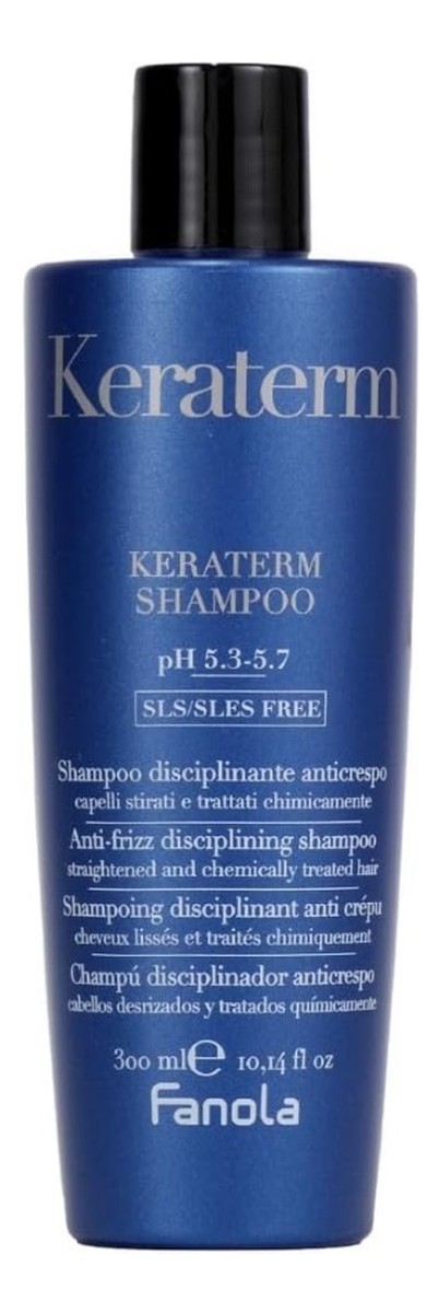 Szampon do włosów prostowanych