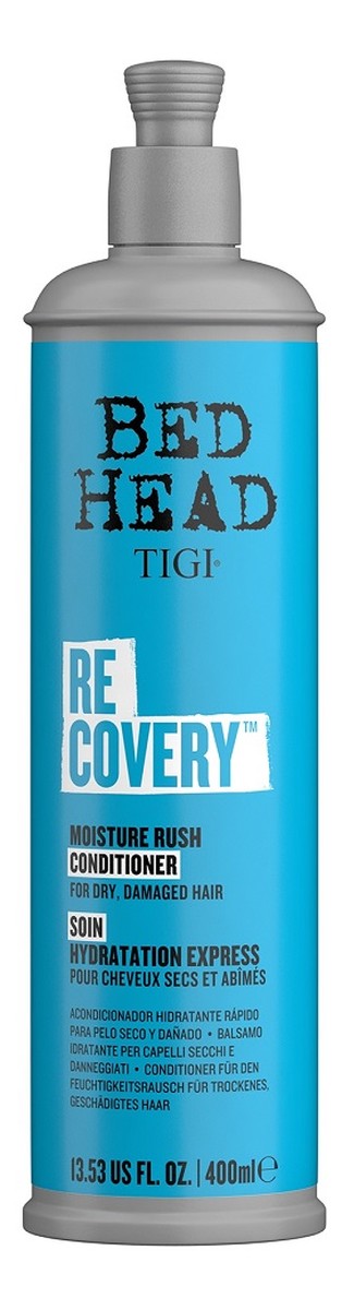 Bed head recovery moisture rush conditioner nawilżająca odżywka do włosów suchych i zniszczonych