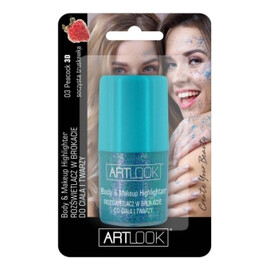 Rozświetlacz w brokacie do ciała i twarzy