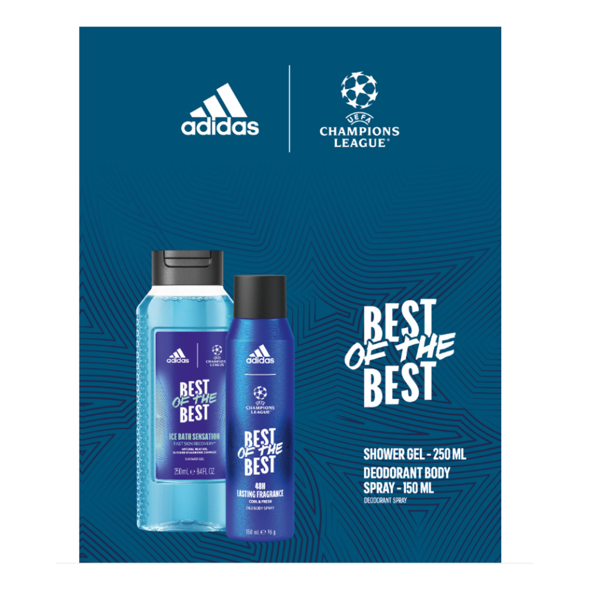 Adidas UEFA Champions League Best of The Best Męski Zestaw Prezentowy