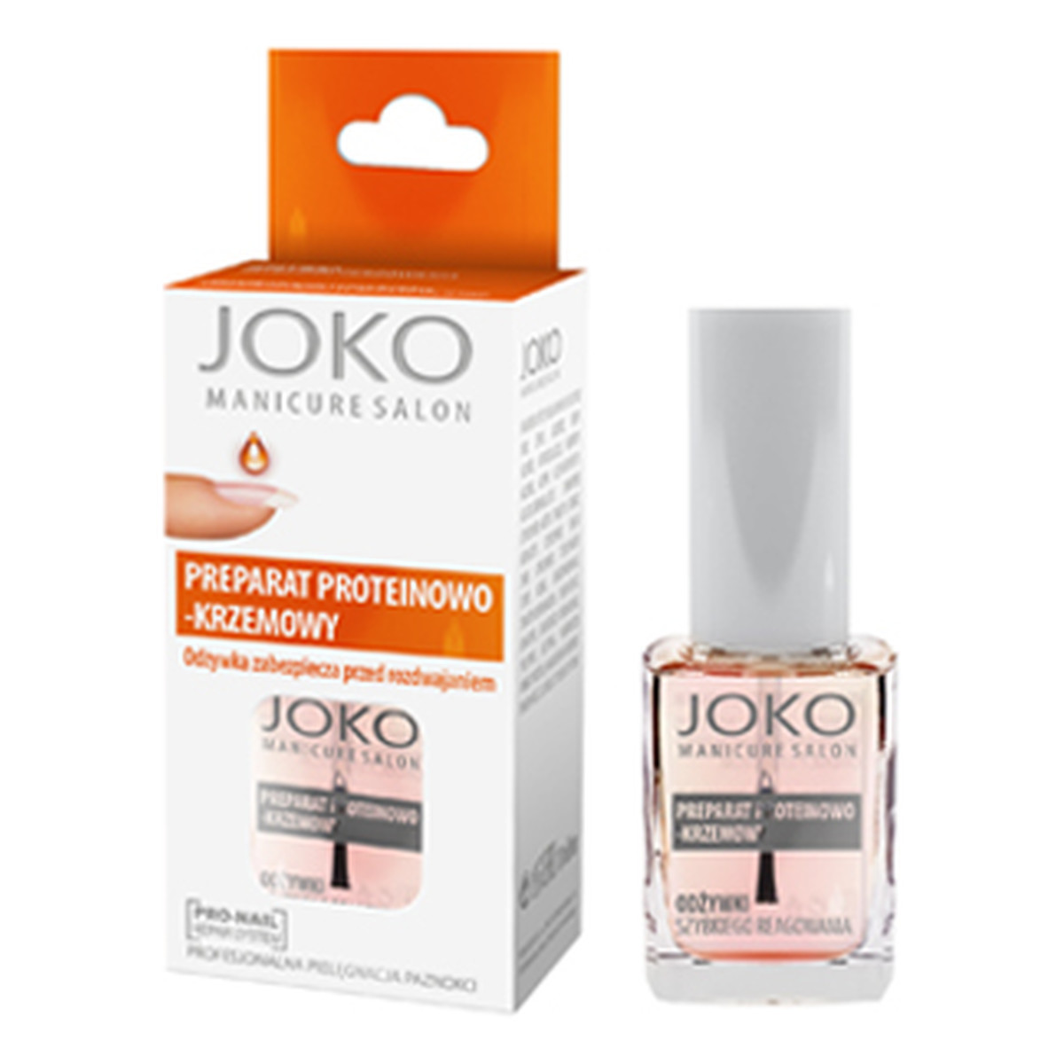 Joko Manicure Salon Preparat proteinowo-krzemowy przeciw rozdwajaniu paznokci 10ml