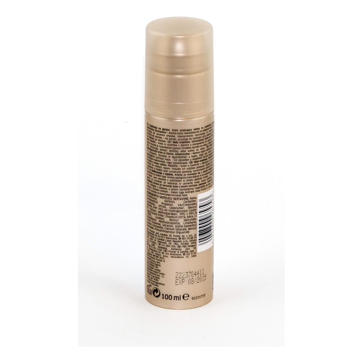 Wella Stylizacja Na Gorąco Wellaflex Krem Prostujący Na Gorąco 100ml